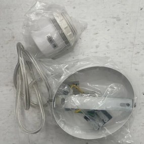 ONLI - Csillár zsinóron RICKY 1xE27/15W/230V átm. 40 cm fehér