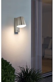 Eglo 97453 - érzékelős kültéri fali lámpa CALDIERO 1xE27/10W/230V