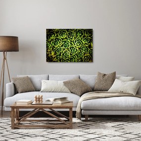 Sziklák képe (üvegen) (70x50 cm)