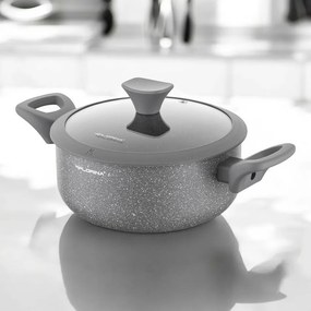 Florina Alumínium pot with lid by Mateusz Gessler,20 cm, 2,3 l