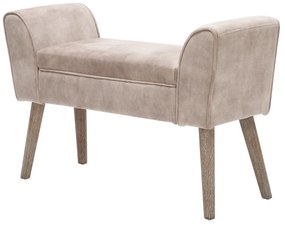 Design ülőpad Dafina 90 cm bézs bársony