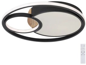 Rabalux 71044 - dimmelhető LED mennyezeti lámpa LEOLA LED/81W/230V + távirányító