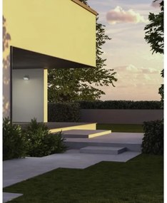 Redo 90587 - FLIP LED kültéri lámpatest érzékelővel, 20W/230V, 3000K, IP54, antracit