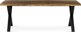Étkezőasztal 210x100 cm MDF old wood