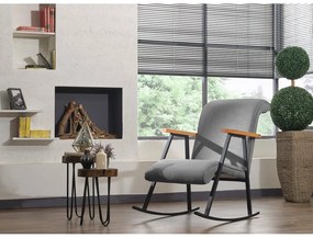 Szürke fotel Yoka – Artie