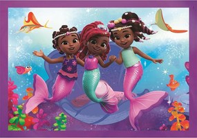 Disney Hercegnők Junior Ariel 4 az 1-ben puzzle Clementoni