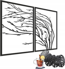 Faliképek áttört panelek áttört dekoráció nappali fa 59x95