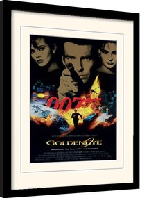 Keretezett poszter James Bond - Goldeneye