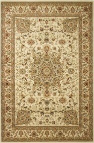 Klasszikus Szőnyeg Nappaliba Sűrű Növényi Dísz Rose 100x200 cm