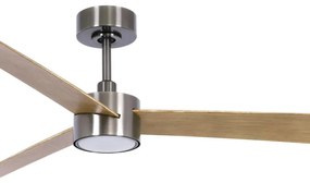 Lucci air 21610449-LED Dimmelhető ventilátor CLIMATE 1xGX53/12W/230Vbarna/króm