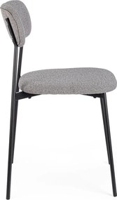 Szürke kárpitozott étkezőszék Inka – Yes Everyday