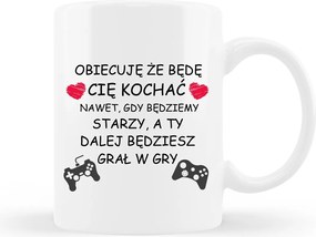 Valentin napi bögre Ígérem 330 ml