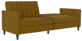 Sárga kinyitható kanapé 86 cm Celine – Støraa