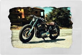 Poszterek 90x60 Klasszikus motorkerékpár Motor