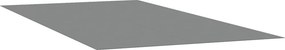 Világosszürke poliészter geotextília medencealátét 500 x 250 cm