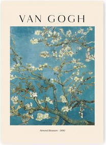 Van Gogh Virágzó Mandula Poszter A2 59,4x42cm #333