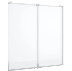 vidaXL összecsukható alumínium mágnestábla 80 x 80 x 1,7 cm
