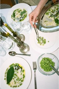 Ezüstszínű rozsdamentes acél evőeszköz készlet 16 db-os Grand Cru – Rosendahl