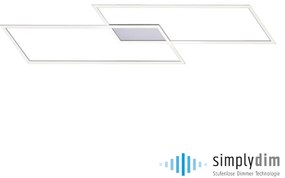 Paul Neuhaus INIGO 8194-55 Süllyesztett mennyezeti lámpa 2x20W/LED 3000K 2700LM IP20