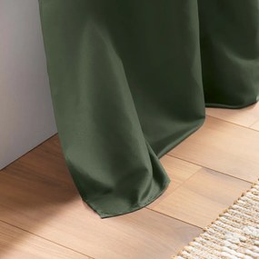 Khaki mikroszálas függöny 140x280 cm Absolu – douceur d'intérieur