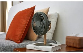 Zöld asztali lámpa ventilátorral, távirányítóval (magasság 26 cm) Beyond – Gingko