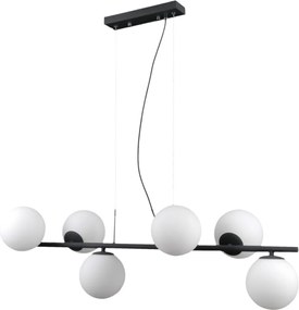 Italux RADDI PND-5510-6-BK Függőlámpa 6x5W/G9 IP20