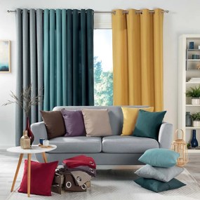 Kék függöny 140x280 cm Meliane – douceur d'intérieur