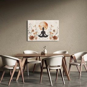 Kép - Narancssárga jóga (90x60 cm)