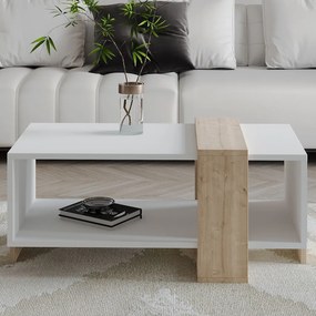 Meleni - White, Sapphire Oak