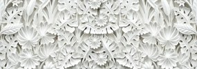 Fotótapéta - Alabástrom fehér absztrakció (152,5x104 cm)