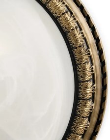Brilagi - FRESCO mennyezeti lámpa 2xE27/40W/230V átm. 30 cm sárgaréz