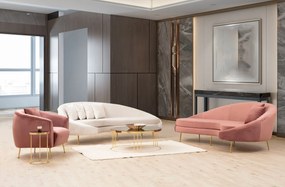 3 személyes kanapé Eses Jobbos - Pink