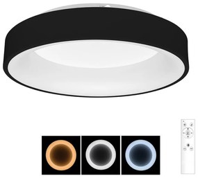 Brilagi Brilagi - LED Dimmelhető mennyezeti lámpa LED/40W/230V 3000-6500K fekete + távirányító BG0264