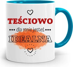 Kék Anyós Bögre Nekem Tökéletes Vagy fényképes nyomtatással