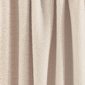 Boucle Pléd bézs színű 125 x 150 cm
