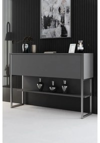 Komód Luxe - Silver, Anthracite