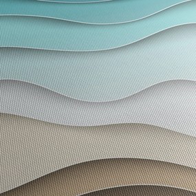 Absztrakt kép a tenger partján (120x50 cm)