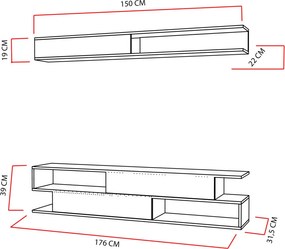 Sims - Teak, White