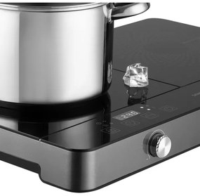 Sencor - Kétzónás indukciós tűzhely LCD kijelzővel 3400W/230V