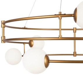 Maytoni MOD317PL-06G - Csillár zsinóron BALANCE 6xG9/40W/230V réz