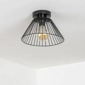 Brilagi - CERIA WIRE LED felületre szerelhető csillár 1xE27/40W/230V, átm. 21 cm, fekete