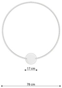 Thoro TH.224 - LED Mennyezeti lámpa RIO LED/50W/230V CRI90 3000K átm. 78 cm arany