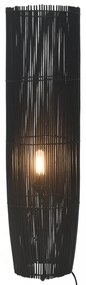 vidaXL fekete fűzfa állólámpa 52 cm E27