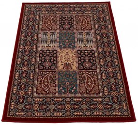 Perzsa szőnyeg bordó Kheshti 80x120 (Premium) klasszikus szőnyeg