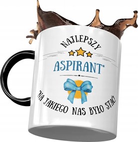 Fekete Bögre Aspiránsnak A Legjobb Aspiráns Nyomtatott Fotóval