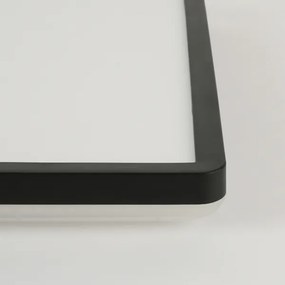 Brilagi - LED Fürdőszobai lámpa ULTRA SLIM LED/24W/230V 42x42 cm fekete IP54