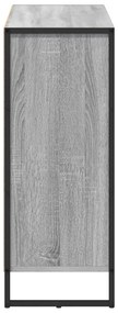 Oldalsó szekrény Szürke Sonoma 96,5 x 30 x 75 cm Faanyag