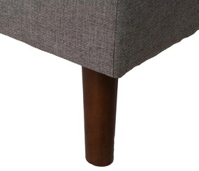 Szürke zsenília kinyitható kanapé 181 cm – Ixia