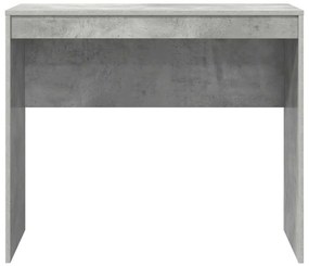 Asztal Beton szürke 90 x 40 x 76 cm Faanyag
