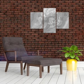 Kép - Márvány fekete-fehérben (90x60 cm)